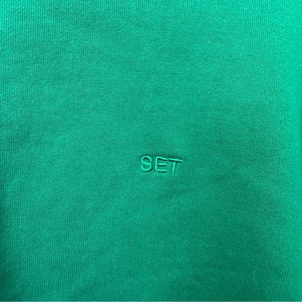 SET Active💚 Heavyweight Sweats Green Crewneck - Picture 2 of 8